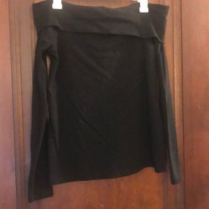 Black Off-the-Shoulder Top